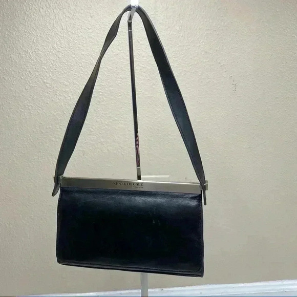 Kenneth Cole mini pouchette baguette purse Y2K - Picture 4 of 6